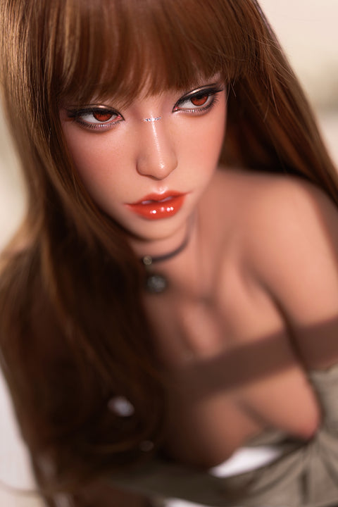 SY DOLL-160cm silicone opening and closing oral small chest sex doll-ariana