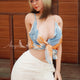 AK DOLL-159cm silicone sex doll in stock in the United States-Vivian