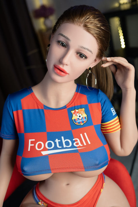 RM-153cm silicone head can sound the Barcelona fan doll in stock in the United States-Bárbara