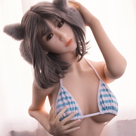 ZN DOLL-161cm authentic doll with sound vibration clip suction-Gina