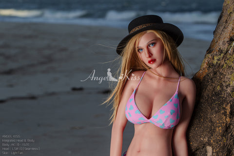 AK DOLL-162cm full silicone authentic doll with sound-gillian