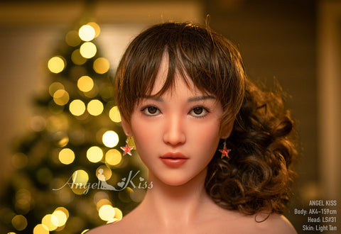 AK DOLL-159cm full silicone authentic doll with sound-ruby