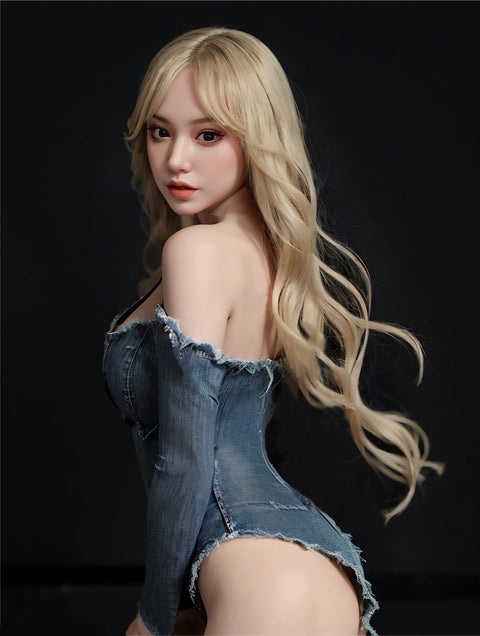 YQ DOLL-168cm full silicone curly hair sex doll with oral head-Comfort